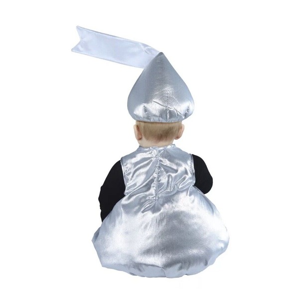 Hershey's Kisses Halloween Costume Infants/Toddlers Sz 2T Kiss Tunic And Hat NWT - Picture 3 of 5